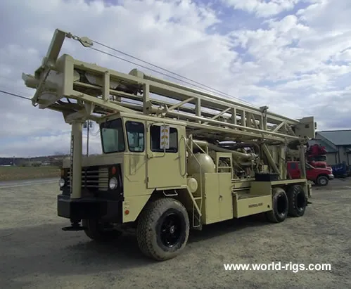 1985 Ingersoll-Rand T4W Drilling Rig For Sale